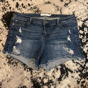 Torrid denim cutoff shorts